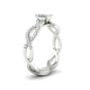 Load image into Gallery viewer, infinity-radiant-cut-twist-diamond-engagement-ring-in-white-gold-FD11157RARANGLE3-NL-WG
