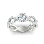 Load image into Gallery viewer, infinity-radiant-cut-twist-diamond-engagement-ring-in-white-gold-FD11157RARANGLE3-NL-WG
