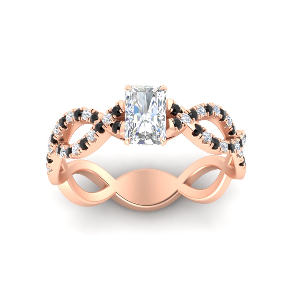 infinity-radiant-cut-twist-diamond-engagement-ring-with-black-diamond-in-rose-gold-FD11157RARGBLACKANGLE3-NL-RG