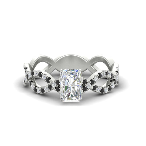 infinity-radiant-cut-twist-diamond-engagement-ring-with-black-diamond-in-white-gold-FD11157RARGBLACKANGLE3-NL-WG