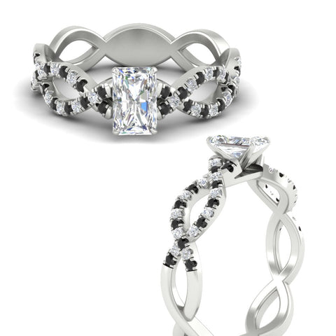 infinity-radiant-cut-twist-diamond-engagement-ring-with-black-diamond-in-white-gold-FD11157RARGBLACKANGLE3-NL-WG