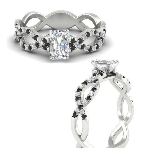 infinity-radiant-cut-twist-diamond-engagement-ring-with-black-diamond-in-white-gold-FD11157RARGBLACKANGLE3-NL-WG