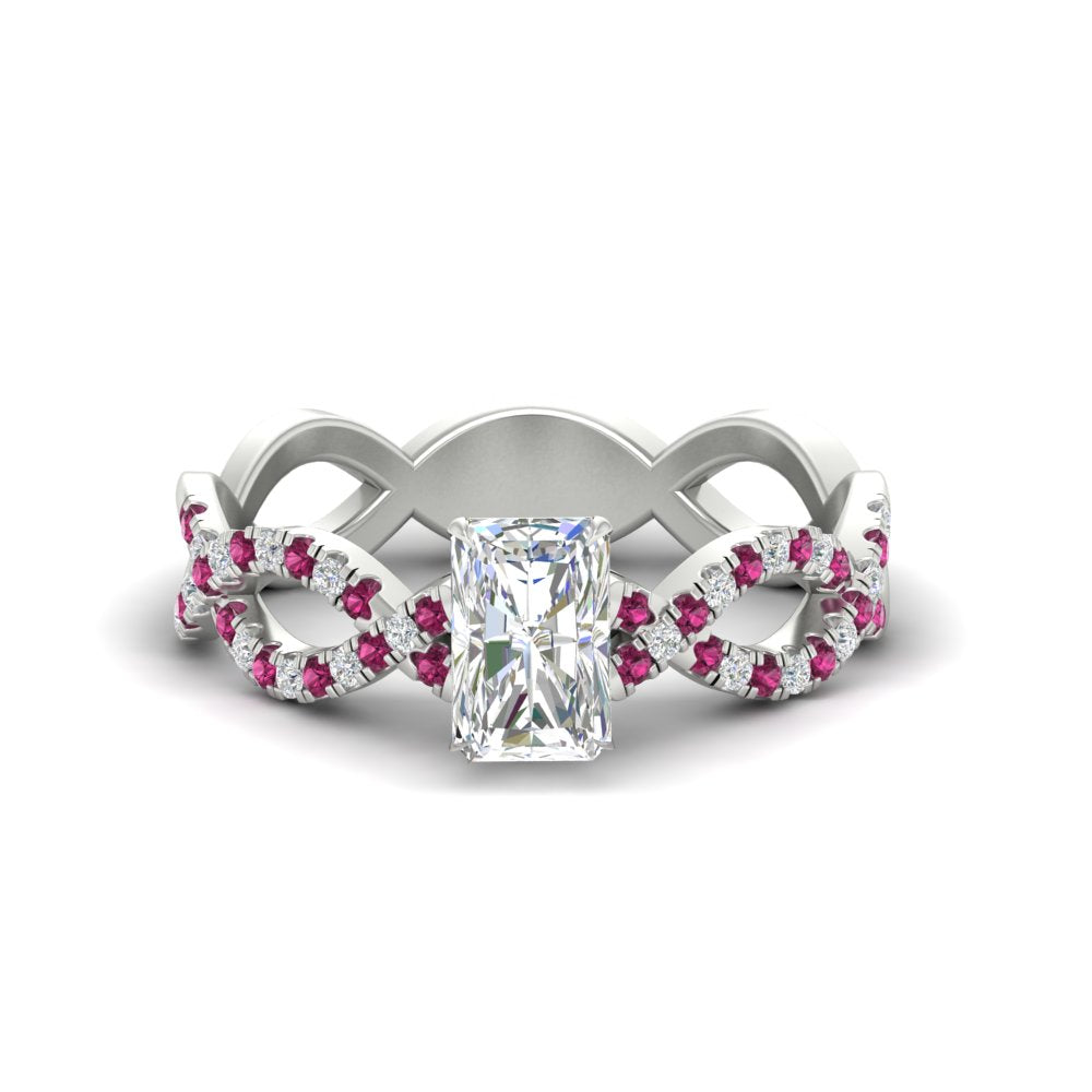 infinity-radiant-cut-twist-diamond-engagement-ring-with-pink-sapphire-in-white-gold-FD11157RARGSADRPIANGLE3-NL-WG