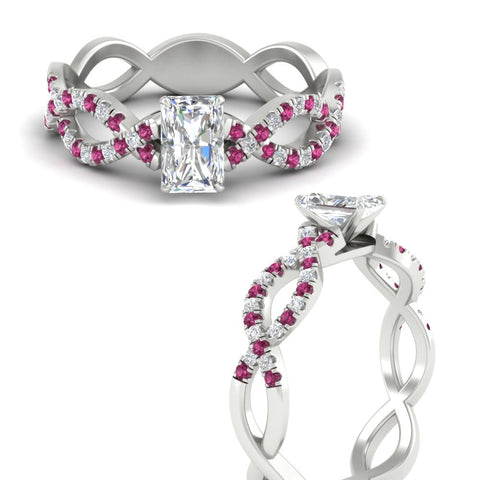 infinity-radiant-cut-twist-diamond-engagement-ring-with-pink-sapphire-in-white-gold-FD11157RARGSADRPIANGLE3-NL-WG