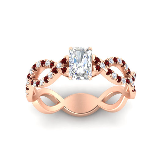 infinity-radiant-cut-twist-diamond-engagement-ring-with-ruby-in-rose-gold-FD11157RARGRUDRANGLE3-NL-RG