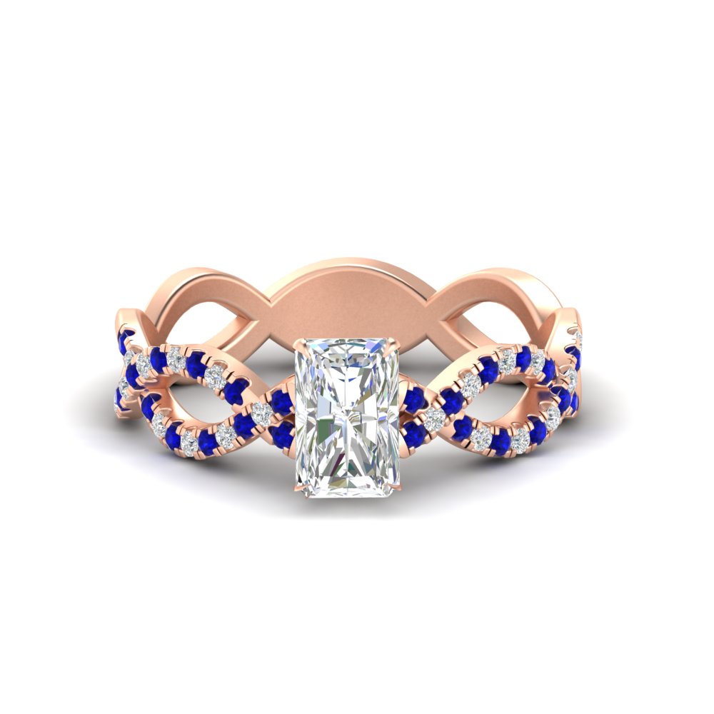 infinity-radiant-cut-twist-diamond-engagement-ring-with-sapphire-in-rose-gold-FD11157RARGSABLANGLE3-NL-RG