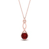 Load image into Gallery viewer, Infinity Solitaire Pendant