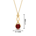 Thumbnail 74 - Infinity Solitaire Pendant