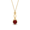 Load image into Gallery viewer, Infinity Solitaire Pendant