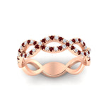 Load image into Gallery viewer, Infinity Diamond Twist Wedding Band
