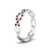 Load image into Gallery viewer, Infinity Diamond Twist Wedding Band