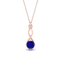 Thumbnail 17 - Infinity Solitaire Pendant