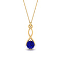 Thumbnail 25 - Infinity Solitaire Pendant