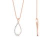 Load image into Gallery viewer, infinity-style-floating-diamond-pendant-in-FDPD11363-NL-RG
