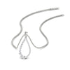 Load image into Gallery viewer, infinity-style-floating-diamond-pendant-in-FDPD11363-NL-WG