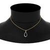 Load image into Gallery viewer, infinity-style-floating-diamond-pendant-in-FDPD11363-NL-YG
