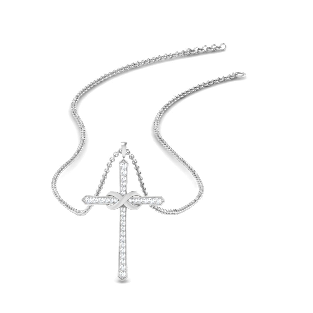 infinity-symbol-diamond-cross-pendant-in-white-gold-FDPD10870-NL-WG