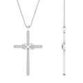 Thumbnail 6 - infinity-symbol-diamond-cross-pendant-in-white-gold-FDPD10870ANGLE2-NL-WG
