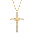 Thumbnail 12 - infinity-symbol-diamond-cross-pendant-in-yellow-gold-FDPD10870ANGLE1-NL-YG