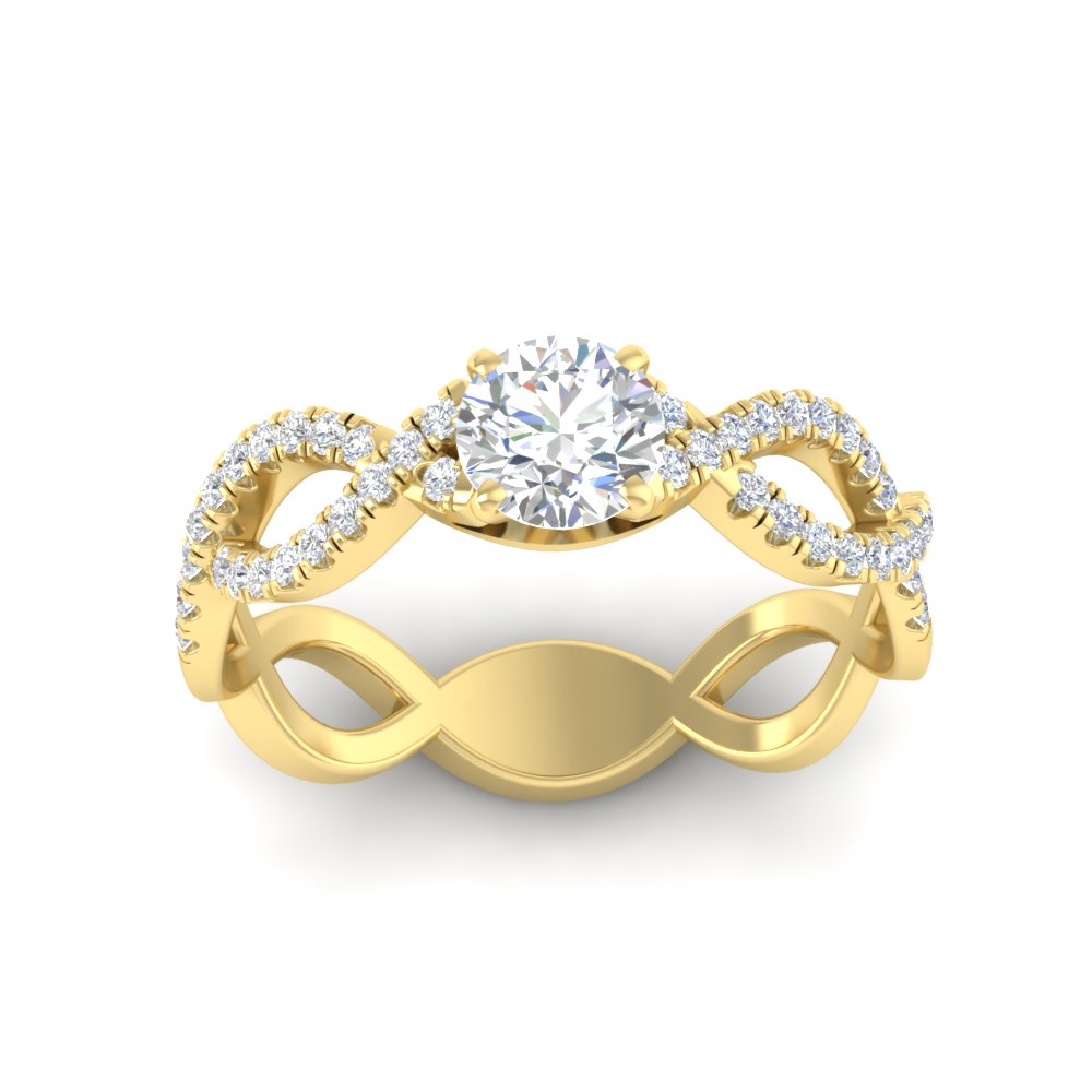 infinity-twist-diamond-engagement-ring-in-yellow-gold-FD11157RORANGLE3-NL-YG