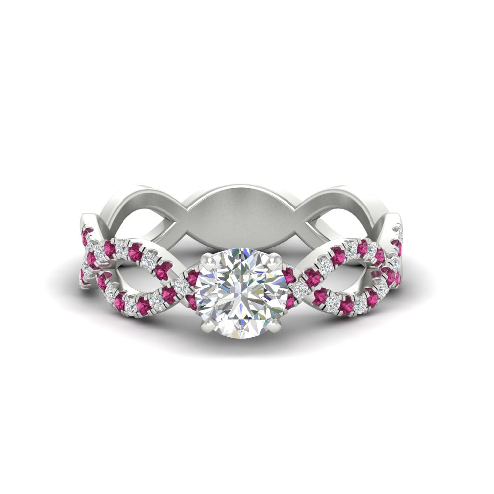 infinity-twist-diamond-engagement-ring-with-pink-sapphire-in-white-gold-FD11157RORGSADRPIANGLE3-NL-WG