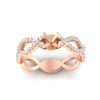 Load image into Gallery viewer, infinity-twist-diamond-semi-mount-engagement-ring-in-rose-gold-FD11157SMRANGLE3-NL-RG