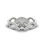 Load image into Gallery viewer, infinity-twist-diamond-semi-mount-engagement-ring-in-white-gold-FD11157SMRANGLE3-NL-WG
