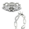 Load image into Gallery viewer, infinity-twist-diamond-semi-mount-engagement-ring-in-white-gold-FD11157SMRANGLE3-NL-WG