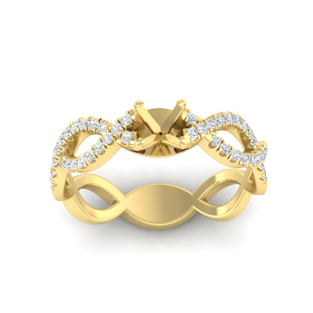 infinity-twist-diamond-semi-mount-engagement-ring-in-yellow-gold-FD11157SMRANGLE3-NL-YG