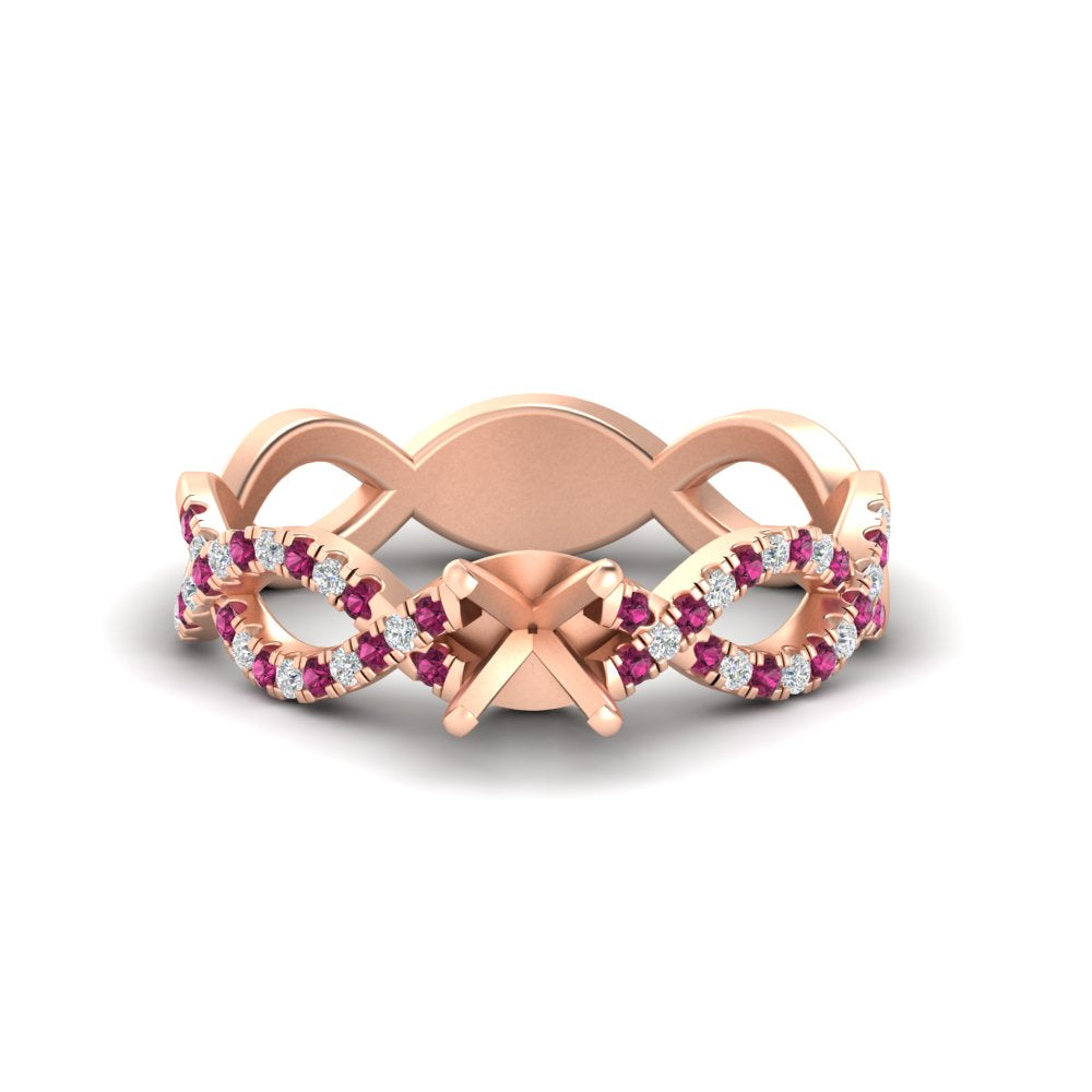 infinity-twist-diamond-semi-mount-engagement-ring-with-pink-sapphire-in-rose-gold-FD11157SMRGSADRPIANGLE3-NL-RG