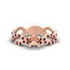 Load image into Gallery viewer, infinity-twist-diamond-semi-mount-engagement-ring-with-ruby-in-rose-gold-FD11157SMRGRUDRANGLE3-NL-RG