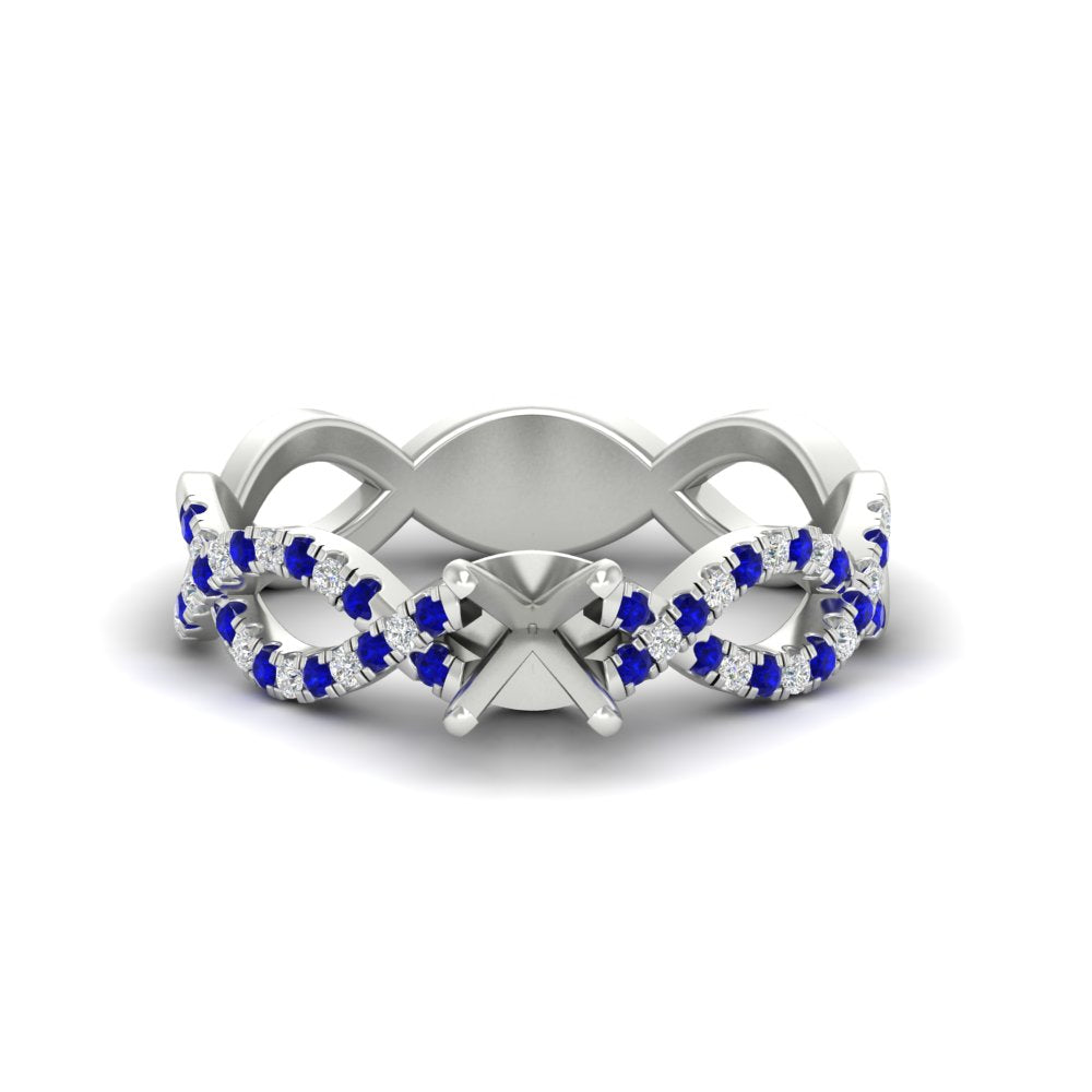 infinity-twist-diamond-semi-mount-engagement-ring-with-sapphire-in-white-gold-FD11157SMRGSABLANGLE3-NL-WG