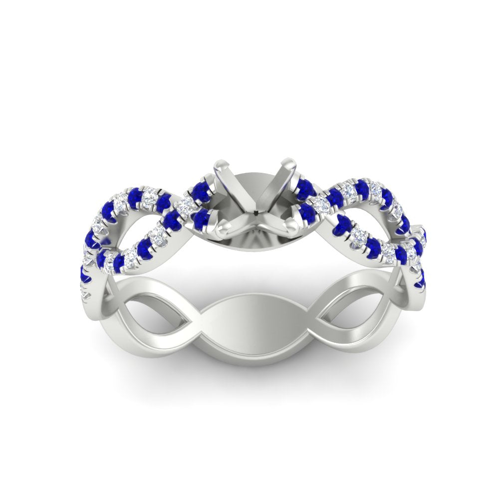 infinity-twist-diamond-semi-mount-engagement-ring-with-sapphire-in-white-gold-FD11157SMRGSABLANGLE3-NL-WG