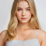 Load image into Gallery viewer, initial-alphabet-j-diamond-necklace-in-FDPD11292J-NL-RG
