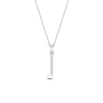 Load image into Gallery viewer, initial-alphabet-j-diamond-necklace-in-FDPD11292J-NL-WG
