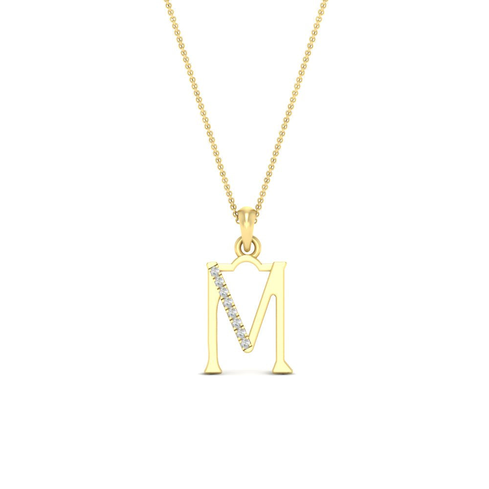 initial-alphabet-m-diamond-pendant-necklace-in-FDPD11292MSLEEP-NL-YG