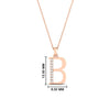 Load image into Gallery viewer, initial-b-alphabet-diamond-pendant-in-FDPD11292B-NL-RG