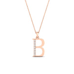 Load image into Gallery viewer, initial-b-alphabet-diamond-pendant-in-FDPD11292B-NL-RG
