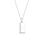 Load image into Gallery viewer, initial-b-alphabet-diamond-pendant-in-FDPD11292B-NL-WG
