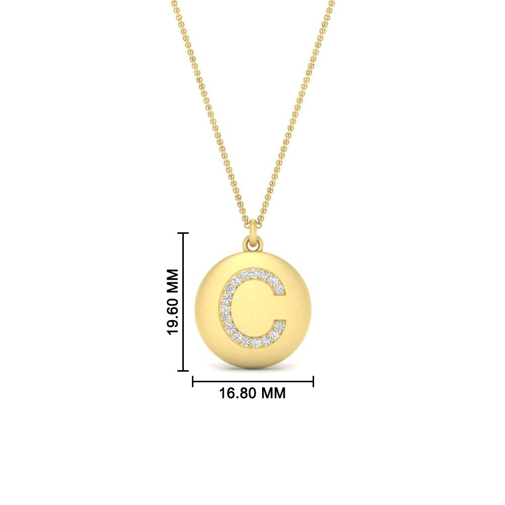 initial-c-disc-with-diamond-charm-necklace-in-yellow-gold-FDPD11312CANGLE1-NL-YG-HW