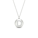 Load image into Gallery viewer, initial-d-style-round-disc-pendant-in-white-gold-FDPD11312DANGLE1-NL-WG
