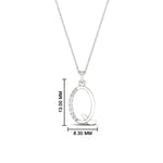 Load image into Gallery viewer, initial-q-letter-pendant-for-women-in-FDPD11292Q-NL-WG
