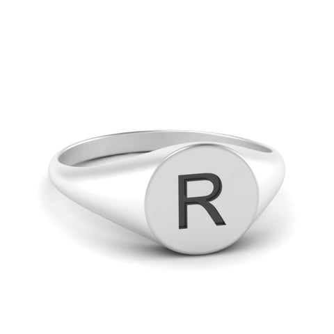 Initial Signet Ring