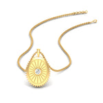Load image into Gallery viewer, inner-light-diamond-medallion-pendant-in-yellow-gold
