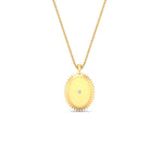 Load image into Gallery viewer, inner-light-diamond-medallion-pendant-in-yellow-gold

