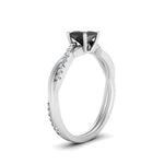 Load image into Gallery viewer, intertwined-princess-cut-black-diamond-wedding-ring-in-white-gold-FD8253PRRGBLACK-NL-WG-GS.jpg
