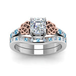 Load image into Gallery viewer, irish-asscher-cut-diamond-bridal-ring-set-with-blue-topaz-in-white-gold-FDENS2255B4ASGICBLTOANGLE5-NL-WG_27b1840e-42ff-43d2-9cc6-1a4bf38a7a7c?v=1757052264
