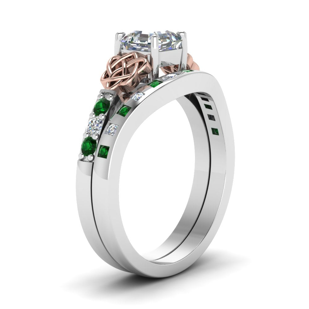 irish-asscher-cut-diamond-bridal-ring-set-with-emerald-in-white-gold-FDENS2255B4ASGEMGRANGLE2-NL-WG?v=1757052145