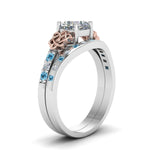 Load image into Gallery viewer, irish-cushion-cut-diamond-bridal-ring-set-with-blue-topaz-in-white-gold-FDENS2255B4CUGICBLTOANGLE2-NL-WG_15921bd0-9d26-4ae5-b4c3-2a4b38cb16c4?v=1757052278
