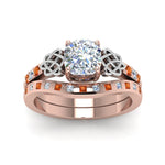 Load image into Gallery viewer, irish-cushion-cut-diamond-bridal-ring-set-with-orange-sapphire-in-rose-gold-FDENS2255B4CUGSAORANGLE5-NL-RG_38ce13ca-9ee5-4082-aefa-3d77cec99543?v=1757052278
